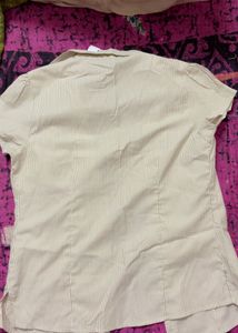 Striped Button-Down Shirt