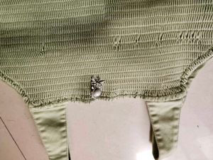 Smocked Crop Top