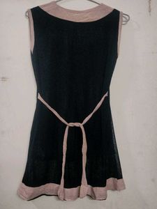 combo of 2 top &amp; black long tunic