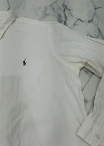 Classic White Polo Ralph Lauren Shirt