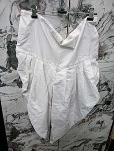 girl  White 👗Dhoti Pants