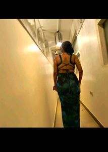 BACKLESS BLUE DRESS🦋