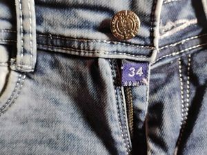 Blue jeans boys kids 34 waist