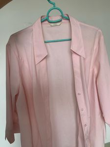 marks and spencers pink shirt