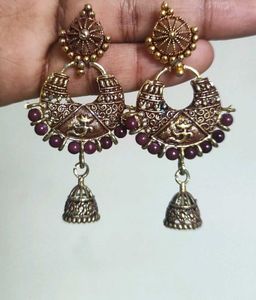 Ethnic Jhumka Earrings