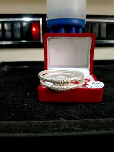 Baby Kada Pair Pure Silver