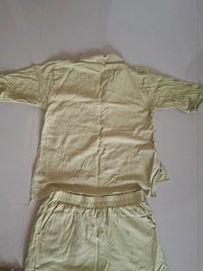 Light Green Embroidered Kurta Set