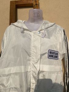 Brand New Xiaomantou White Hooded Jacket