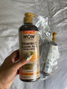 1 Bottle Wow, vitamin C body lotion