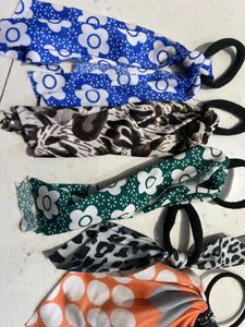 Cute Hair Ties with Scarves