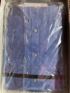 Versace 1969 Men's Blue Dress Shirt