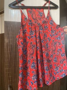 Boho Floral Print Cami Top