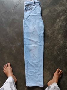 Light Wash High Waist Jeans