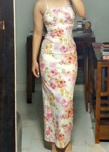 Floral Print Maxi Dress