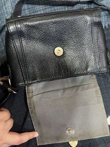 Chic Black Top-Handle Bag
