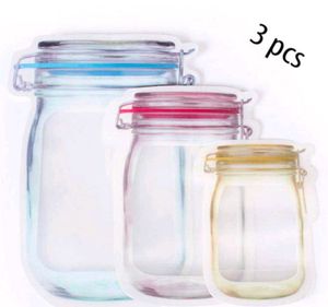 Ziplock Pouches 3 Pcs Set