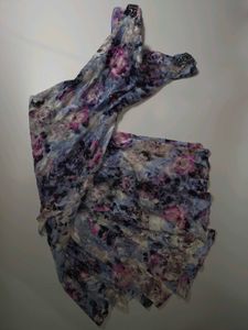 Elegant Floral Print Dupatta