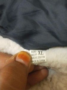 Girls' Padded Winter Jacket with Hood
