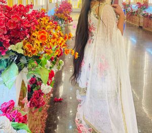 Elegant Floral Kurta Set with Dupatta