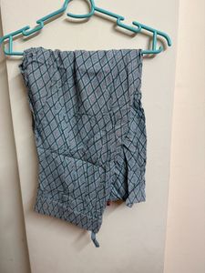 Light Blue Printed Kurta with pant