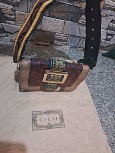 Patchwork Crossbody with gucci dust bag