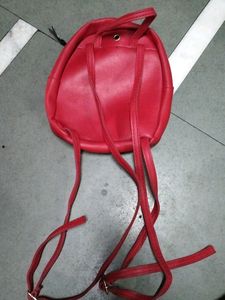 Fancy Red Colour Bag