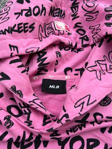 Pink Yankees Hoodie