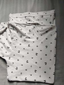 Cute Nautical Print T-Shirt