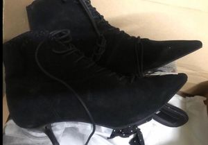 Zara Heeled Ankle Boots