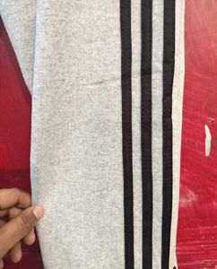 🎠Adidas Grey Track Pants