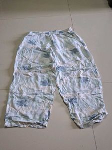 Light Blue Floral Pants