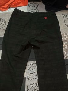 Stylish Black Plaid Pants