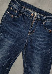 Blue Stretchable Jeans