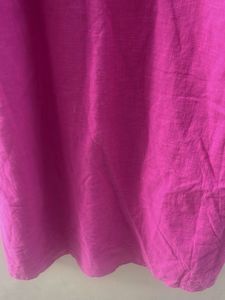 Vibrant Pink Collared Midi Dress