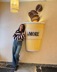 Striped Cropped Sweater