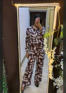 new Stylish Printed Co-ord Set