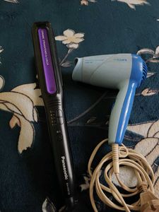 Panasonic Hair Straightener & Philips Hai Dryer