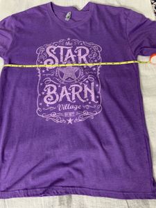 Imported Unisex Purple Graphic Tee