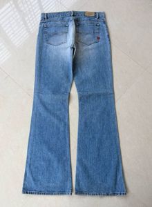 Men's Blue Flare Jeans