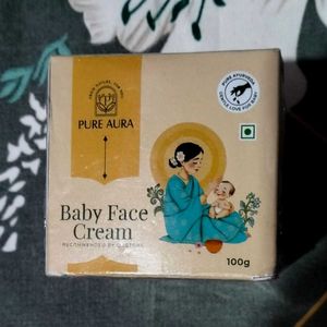 Pure Aura Baby Face Cream – Pack of 2 | 100g Each