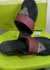 2 Sparkling Embellished Flats