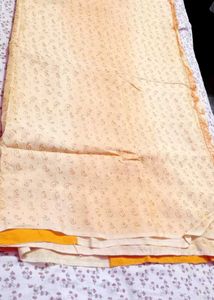 Elegant organza silk Saree