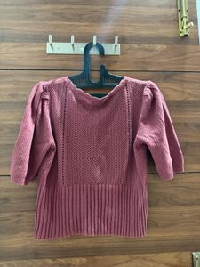 Crochet Dusty Pink top
