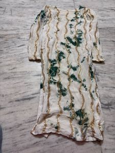 Embellished Tie-Dye Kurta