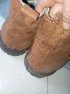 Brown Suede Chelsea Boots