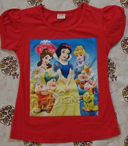 Disney Princess Red T-Shirt &amp; Shorts Set
