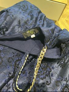 Fixed price lovely blue colour off shoulder dress
