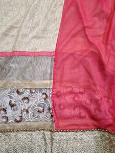 Beautiful Saree with Intricate Embroidery