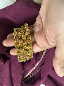 Indian Bangles - Set of 4