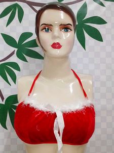 (400)Festive Christmas Bralette Top